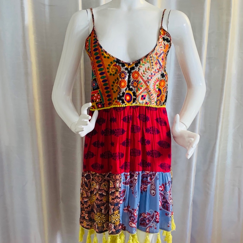 Beautiful Boho summer dress . ❤️🧡💙🕉